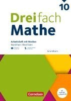 Dreifach Mathe 10. Schuljahr - Grundkurs - Nordrhein-Westfalen - Ausgabe 2022 - Arbeitsheft mit Medien und Lösungen, Häftad