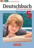 Deutschbuch. 5. Schuljahr. Arbeitsheft mit L�sungen. Differenzierende Ausgabe Nordrhein-Westfalen