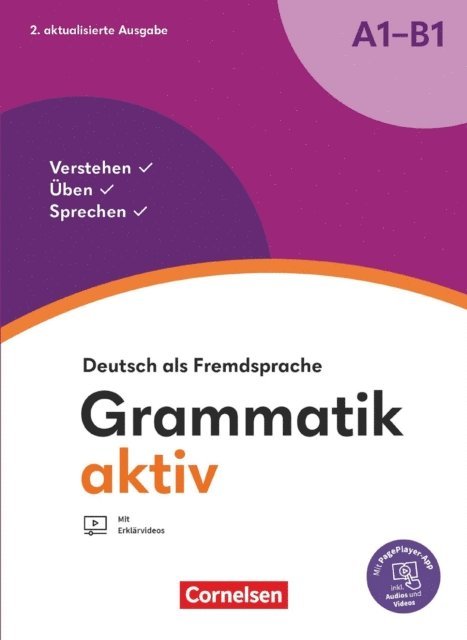 Ute Vo, Dr. Friederike Jin - Grammatik aktiv - Deutsch als Fremdsprache - 2. aktualisierte Ausgabe - A1-B1, E-bok