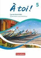 À toi ! Band 5 - Ausgabe 2022 - Carnet d'activités - Mit Audios und Erklärfilmen, Häftad