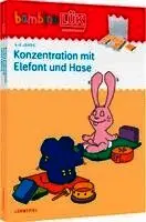 bambinoLÜK-Set. Kindergarten/Vorschule Konzentration mit Elefant und Hase, Häftad. Tillgänglighet: Lägg i varukorg