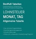 Tabelle, Lohnsteuer 2025 Monat, Tag Sonderausgabe August