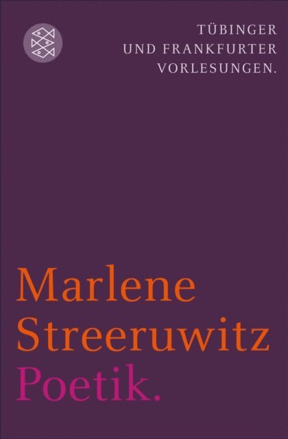 Marlene Streeruwitz - Poetik., E-bok
