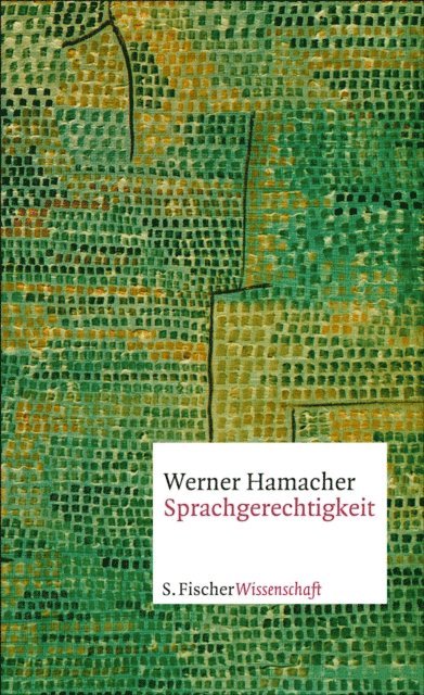Werner Hamacher - Sprachgerechtigkeit, E-bok