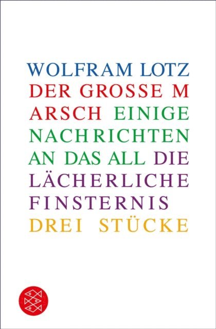 Wolfram Lotz - Drei Stücke, E-bok