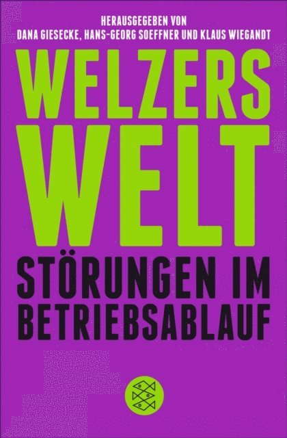 Klaus Wiegandt, H.-G. Soeffner, Dana Giesecke - Welzers Welt, E-bok