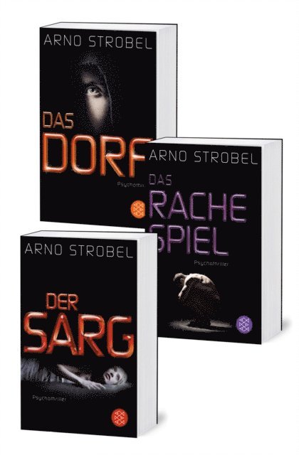 Arno Strobel - Der Sarg / Das Rachespiel / Das Dorf - Drei Strobel-Thriller in einem Band, E-bok