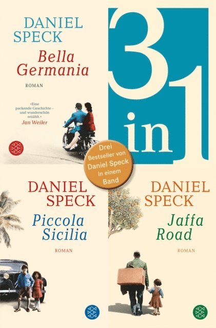 Daniel Speck - Bella Germania / Piccola Sicilia / Jaffa Road - Drei Romane in einem Band, E-bok