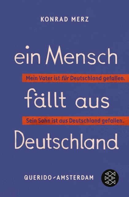 Konrad Merz - Ein Mensch fällt aus Deutschland, E-bok