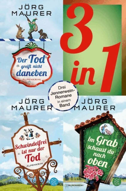 Jorg Maurer - Der Tod greift nicht daneben / Schwindelfrei ist nur der Tod / Im Grab schaust du nach oben - Drei Jennerwein-Romane in einem Band, E-bok. Tillgänglighet: Lägg i varukorg