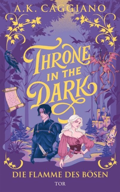 A. K. Caggiano - Throne in the Dark, E-bok