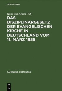 Disziplinargesetz der Evangelischen Kirche in Deutschland vom 11. März 1955