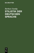 Stylistik Der Deutschen Spache