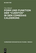 Form und Funktion der "Cuentos" in den Comedias Calderons