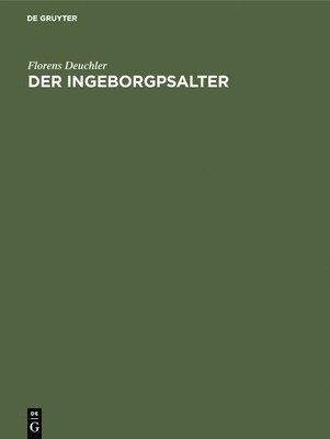 Florens Deuchler - Ingeborgpsalter, Inbunden. Tillgänglighet: Lägg i varukorg