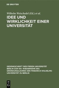 Idee Und Wirklichkeit Einer Universit�t