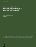 Sociolinguistics / Soziolinguistik. Volume 1