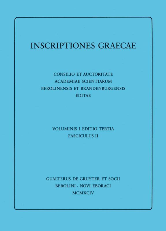 David M. Lewis, Lilian H. Jeffery - Dedicationes. Catalogi. Termini. Tituli Sepulcrales. Varia. Tituli Attici extra Atticam reperti. Addenda, Häftad. Tillgänglighet: Tillfälligt slut