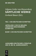 Die deutschen Schriften