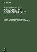 Akademie fur Deutsches Recht, Bd III,2, Familienrechtsausschuss. Unterausschuss fur eheliches Guterrecht