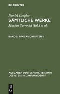 S�mtliche Werke, Band 5, Prosa-Schriften II