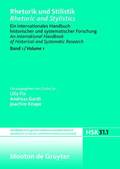 Rhetorik und Stilistik / Rhetoric and Stylistics, Halbband 1, Handbcher zur Sprach- und Kommunikationswissenschaft / Handbooks of Linguistics and Communication Science (HSK) 31/1
