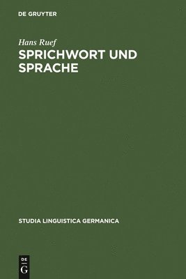 Sprichwort und Sprache
