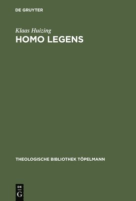 Klaas Huizing - Homo Legens, Inbunden