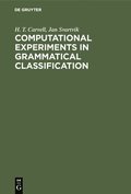 Computational Experiments in Grammatical Classification