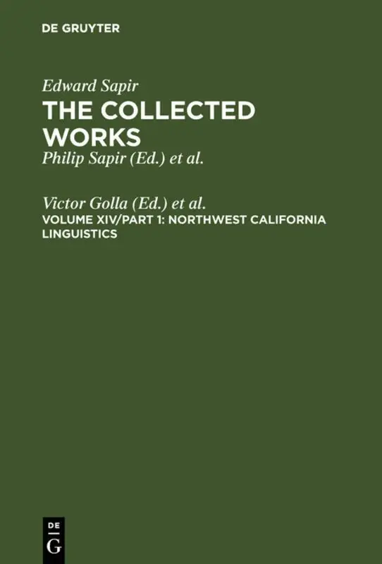 Victor Golla, Sean O'Neill - Northwest California Linguistics, Inbunden. Tillgänglighet: Tillfälligt slut