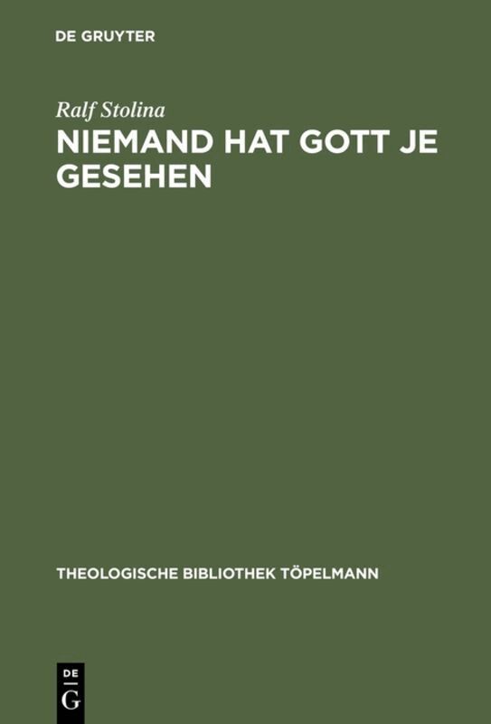 Ralf Stolina - Niemand hat Gott je gesehen, Inbunden. Tillgänglighet: Lägg i varukorg