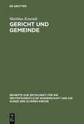 Gericht und Gemeinde