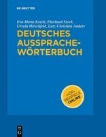 Eva-Maria Krech, Eberhard Stock, Ursula Hirschfeld, Lutz-Christian Anders, Eberhard Stock, Ursula Hirschfeld, Lutz Christian Anders - Deutsches Aussprachewörterbuch, Häftad. Tillgänglighet: Tillfälligt slut