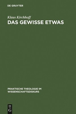 Klaus Kirchhoff - gewisse Etwas, Inbunden. Tillgänglighet: Lägg i varukorg