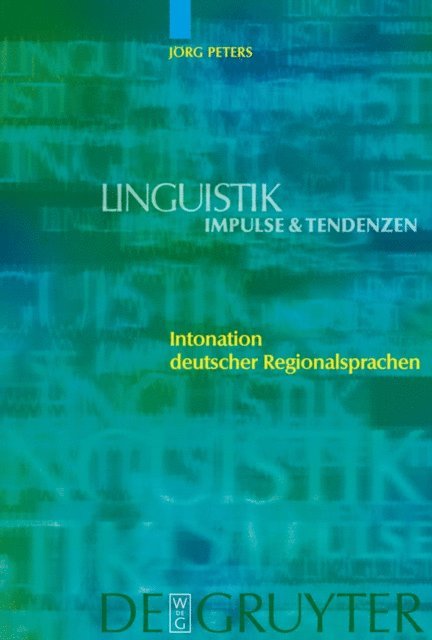 Jorg Peters - Intonation deutscher Regionalsprachen, E-bok