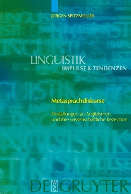 Jurgen Spitzmuller - Metasprachdiskurse, E-bok