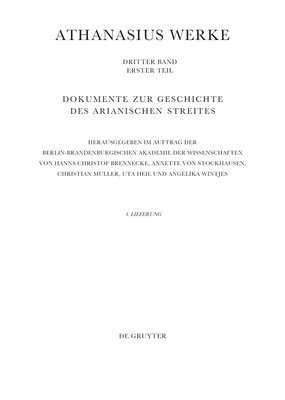 Hanns Christof Brennecke, Annette Von Stockhausen, Christian Müller, Uta Heil, Angelika Wintjes - Bis Zur Synode Von Alexandrien, Inbunden. Tillgänglighet: Tillfälligt slut