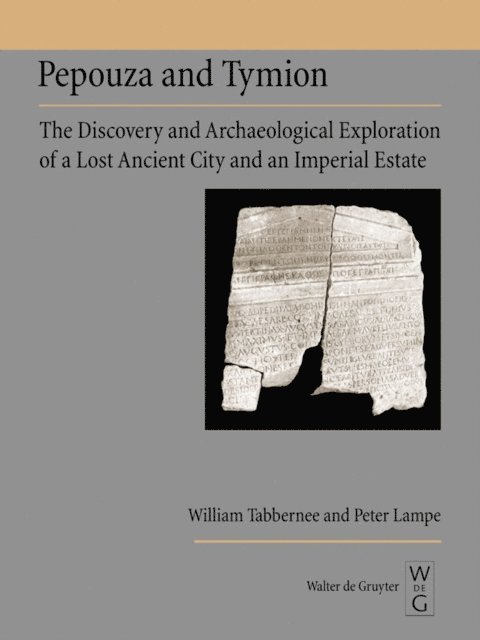 Peter Lampe, William Tabbernee - Pepouza and Tymion, E-bok