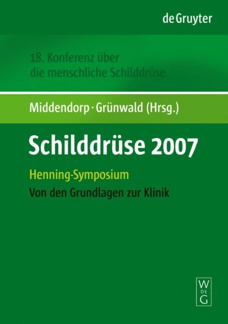 Frank Grunwald, Marcus Middendorp - Schilddrüse 2007, E-bok