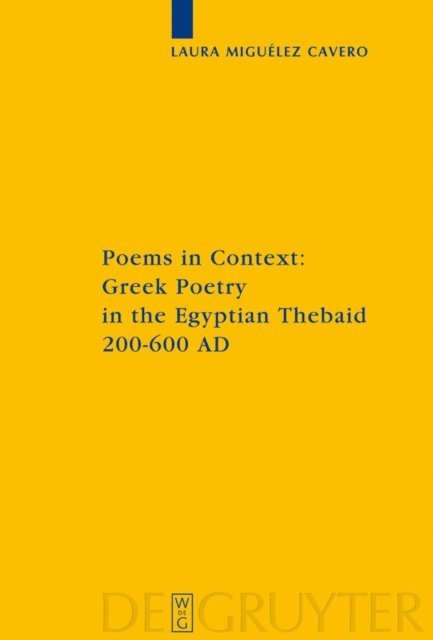 Laura Miguelez-Cavero - Poems in Context, E-bok