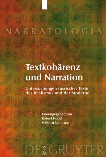 Volkmar Lehmann, Robert Hodel - Textkohärenz und Narration, E-bok