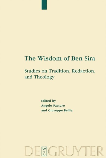 Giuseppe Bellia, Angelo Passaro - Wisdom of Ben Sira, E-bok