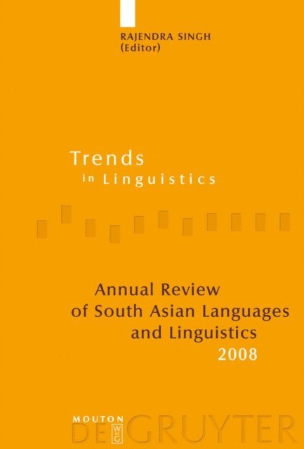 Rajendra Singh - Annual Review of South Asian Languages and Linguistics, E-bok