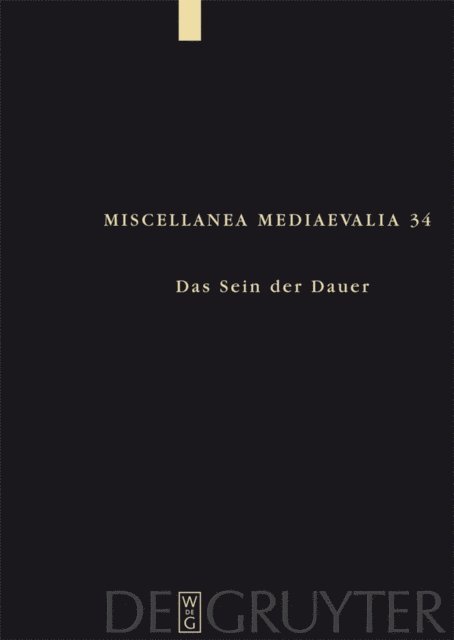 David Wirmer, Andreas Speer - Das Sein der Dauer, E-bok