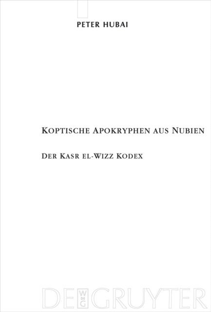 Peter Hubai - Koptische Apokryphen aus Nubien, E-bok