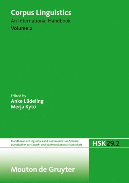 Merja Kyto, Anke Ludeling - Corpus Linguistics. Volume 2, E-bok