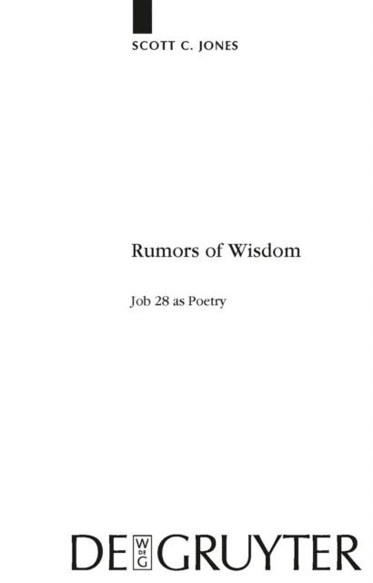 Scott C. Jones - Rumors of Wisdom, E-bok