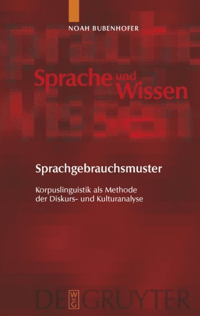 Noah Bubenhofer - Sprachgebrauchsmuster, E-bok