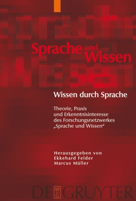 Marcus Muller, Ekkehard Felder - Wissen durch Sprache, E-bok