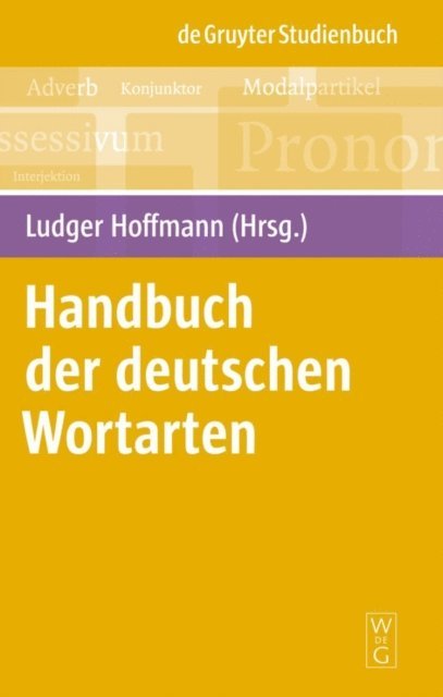 Ludger Hoffmann - Handbuch der deutschen Wortarten, E-bok